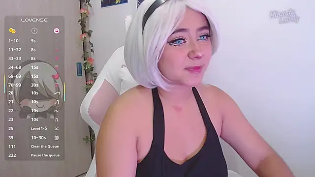 2B is controlled and your clitoris for you - video by hinnata_lovely cam model