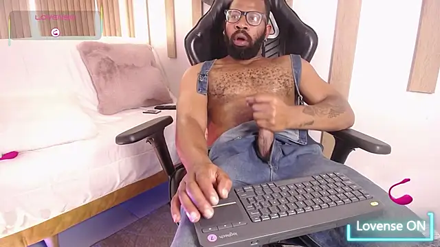 damm - vidéo du modèle de showcams King_Malik