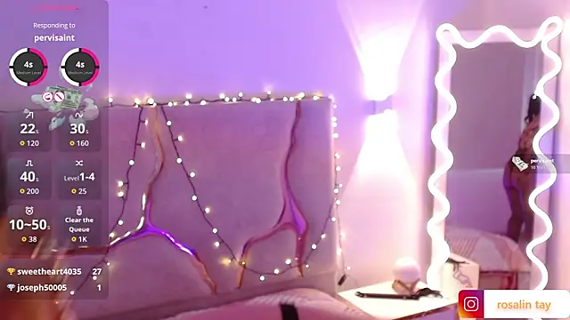 Private Show Mamada  y misionero - video by Rosalind_tay cam model