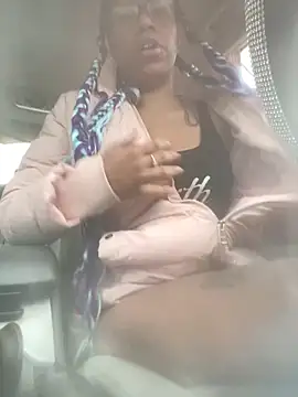 Risky Mermaid Chick Rides Huge BBC in The Car in traffic - video oleh model kamera pinkrackz