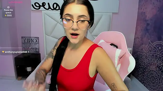 I'm very horny and I masturbate until I take off all my clothes. I open my legs and rub my clit unti - video by Carla_Bonnet cam model