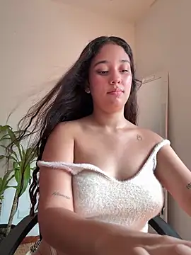 MASTURBATION with one finger - video by lana_rousse01 cam model