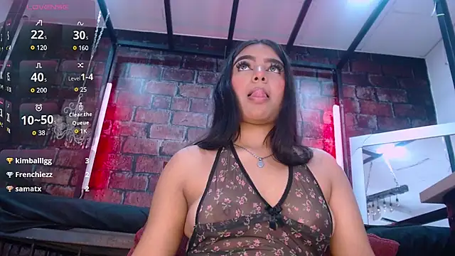 Enjoying in my sexy red, horny and dripping room - video by MariyaNovaki cam model