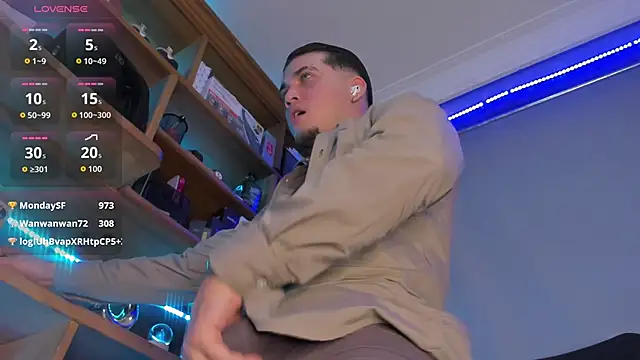 one of the best shows I have ever enjoyed, very hot and very sweaty, show cum 😈 - βίντεο μοντέλου Gael_williams1