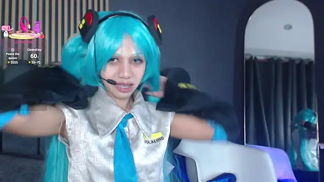 Miku Cums! - video van Gina_77 cam-model