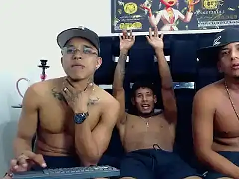 show de cum x3 My friend Manu ends 3 times  🥵🤤🍆 - video by straight_Room cam model