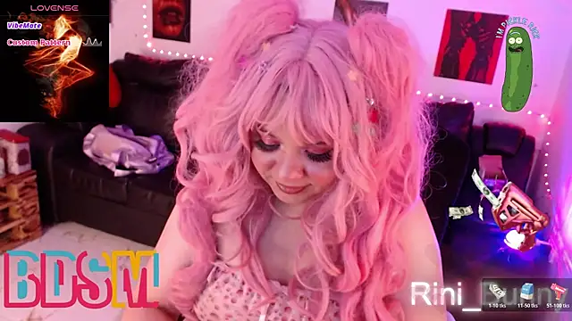 playing with Rini Pink