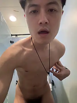 Playing with my balls and asshole - video av changbibit cam model