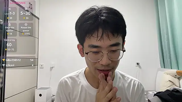 CUM with face showed - video by _Cily_ cam model