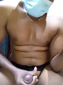 Hard shaking my big thick dick