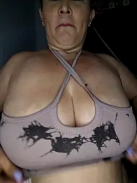 I fuck my big tits with my dildo