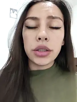 Ahegao 👀And your saliva in my tits 🍒 - video by AlanaDesire cam model