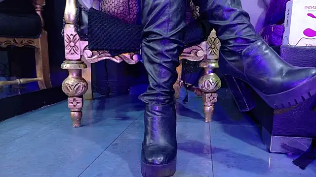 Boots and feet worship - video by EvaSabath cam model