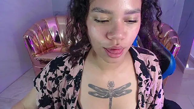 face, tits, pussy very wet - video by Canela_s1 cam model