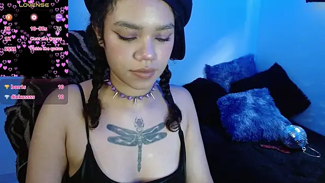 Private Show legs and stockings for you - video by Canela_s1 cam model