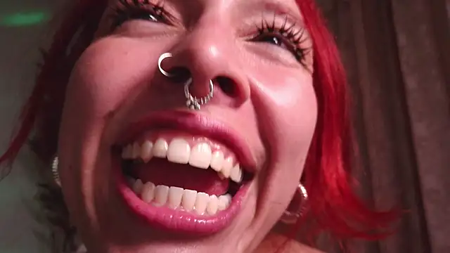 MESSY DEEPTHROAT AND BOOBS OUT 🍒💦💦 - video by bri_von_dhara__ cam model