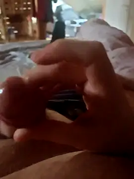 Precum Close, Cum over Belly