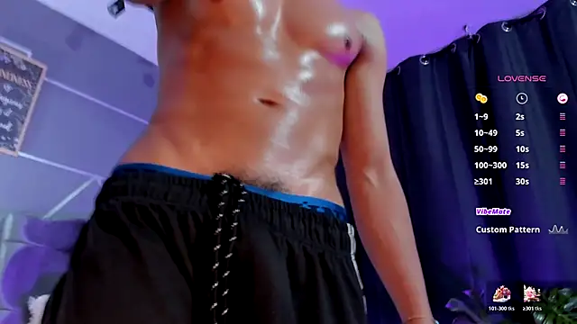 show ass+ oil+ finger + play my cock hard