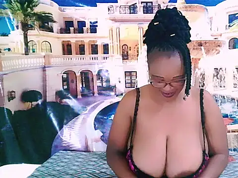 Boobs show - video by EbonyBloom69 cam model