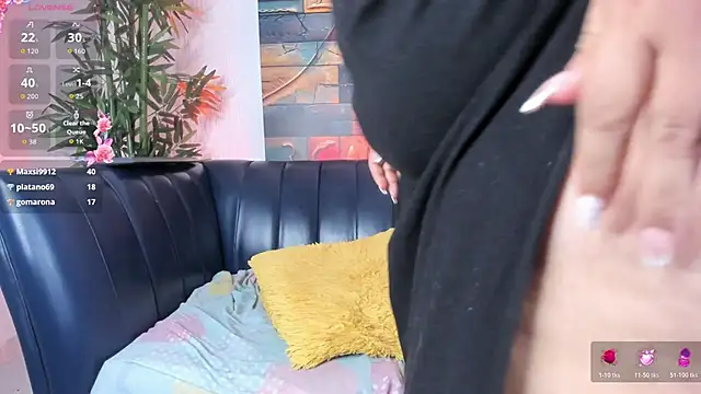 Fire, curves and oriental mystery 😈 - video by samanee_konn cam model