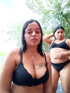 horny with my friend outdoor - video by Naugthy-Mey cam model