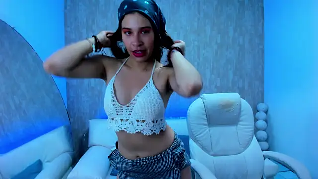 Sexy dance + masturbation whit fingers + spank pussy - video by Eva_hells_ cam model