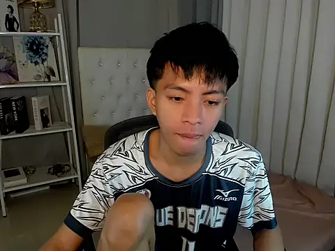 JERKING HARD COCK