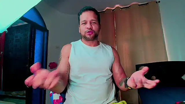 modeling underwear - video by LucasGaeel cam model