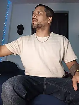 Sucking dildo and frotting ass