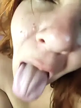 Licking the screen 👅 - video by belliginger cam model
