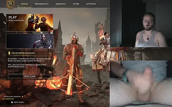 [9 Oct 17:40] Public Show - video by bear8t cam model