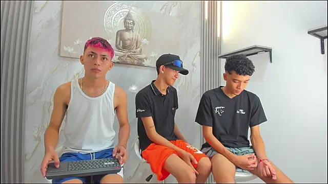 Sucking cock + playing with the ass (perverted) - video by VERY_HOT_GUYS cam model