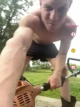 Yard Work Exposed #outside #fetish #jock #smooth