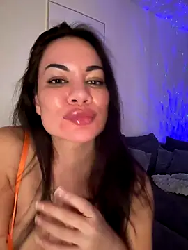 Sexy Orange Lingerie🧡 - video oleh model kamera AsianDreamx