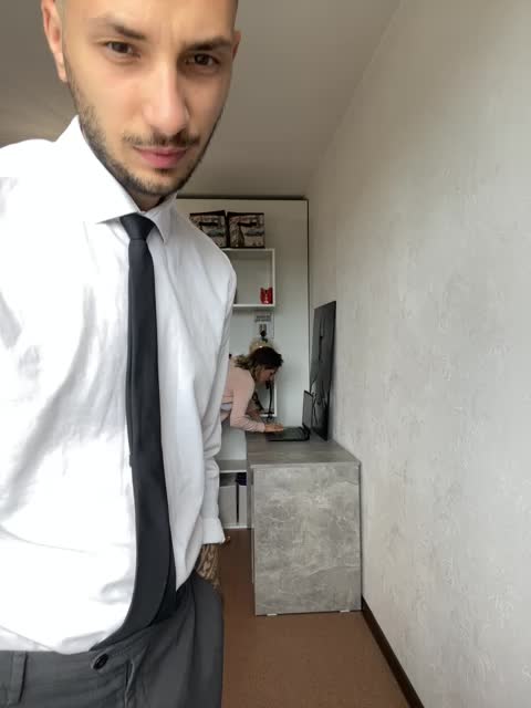 Fuck on table , cum on dress near pussy - video by Lovebackground cam model