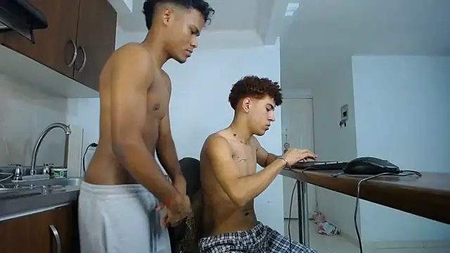 come see how we both burst our asses - video by black_men9 cam model