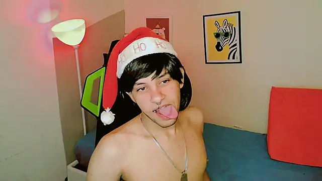 MY LONG THONGUE - فيديو من Luky_twink موديل الكام