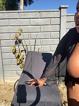 squirting outdoors