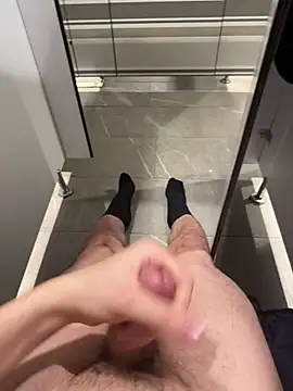 Door opened public wc cum - video by SXkinkyturk cam model