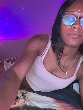 Pink panties to the side in private