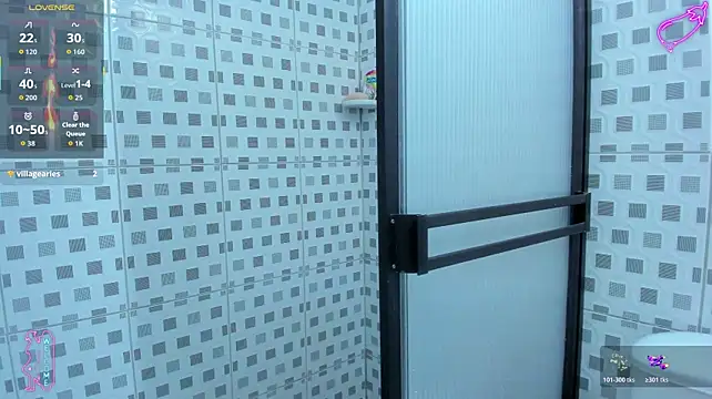 we took a shower together