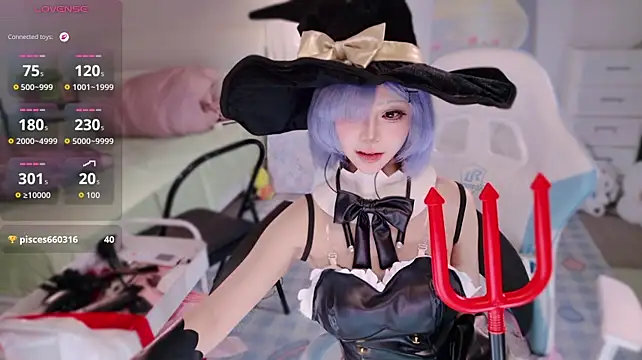 18号直播录屏 - Vídeo de cosplay_LiLi, modelo de vídeos