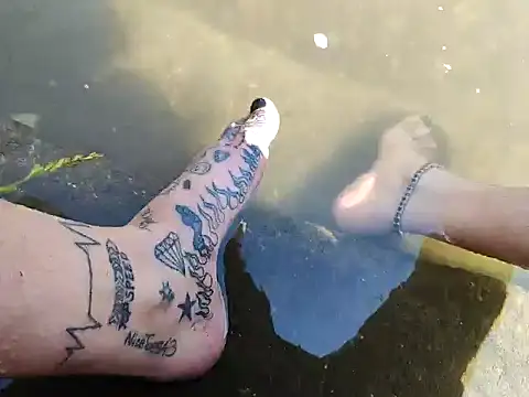vonku – video af NiceToes43 cam-model