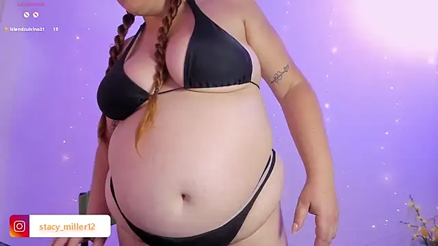 finger in my navel 😋 - video by Stacy_millerr1 cam model