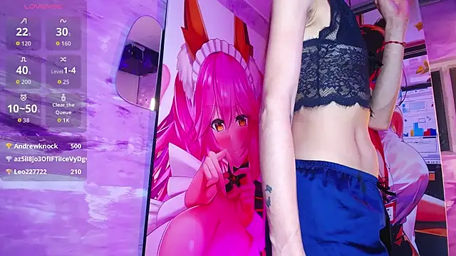 I get naked and masturbate for you