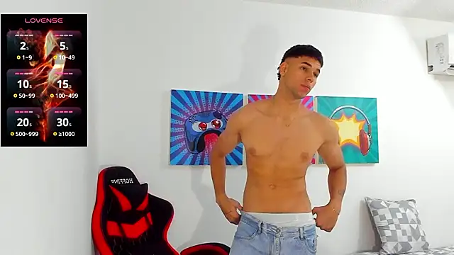 Show my boxer style panties, my armpits and handjob - ক্যাম মডেল Santana_maximo-এর ভিডিও