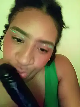 I play with a black, big, thick penis
