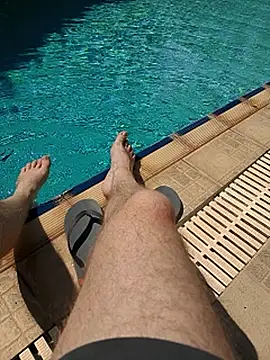 By the pool... - truble78 adlı kamera modelinin videosu