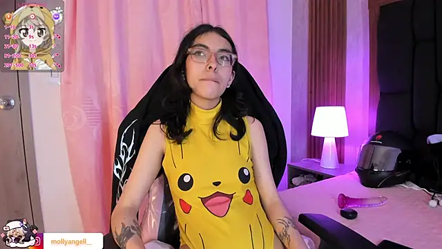 Rubing wet pussy - video Molly_A kameramallilta