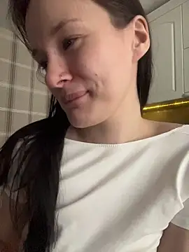 PVT! Masturbating in the kitchen! BIG BOOBS! Fully naked!